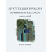 Avoyelles Parish Marriage Records 1903-1908