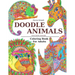 Doodle Animals Stress Relief Zentangle Coloring Book For Adults
