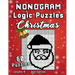 Christmas Nonogram Logic Puzzles: Challenging Chrsitmas Holidays Hanjie puzzle collection with japanese picture riddles. Fun brain teaser for everyone