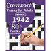 Crossword Puzzles For Adults: Born In 1942: A Special Easy To Read Large Print Crossword Puzzles For Adults With Medium To Difficult Level With 80 P