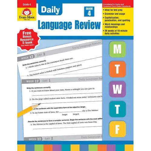 Daily Language Review, Grade 4 Teacher Edition