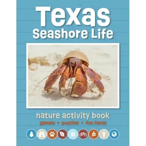 Texas Seashore Life Nature Activity Book