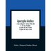 Apocrypha Arabica; 1. Kitab Al Magall, Or The Book Of The Rolls 2. The Story Of Aphikia 3. Cyprian And Justa, In Arabic 4. Cyprian And Justa, In Greek