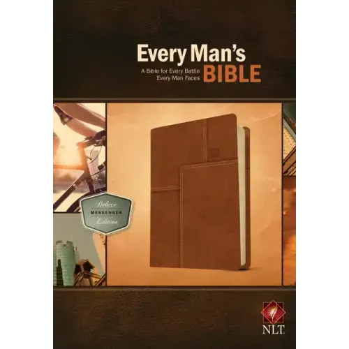 Every Man's Bible-NLT Deluxe Messenger