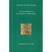 Critical Realism: An Introduction to Roy Bhaskar's Philosophy