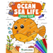 Playful Pencils Ocean Sea Life Coloring Book
