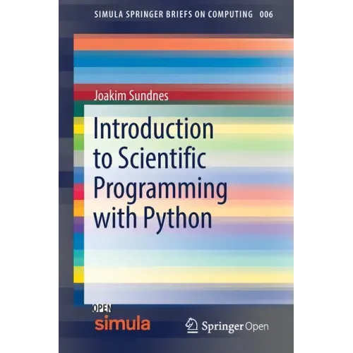 Introduction to Scientific Programming with Python