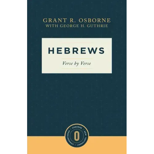 Hebrews Verse by Verse: Verse by Verse