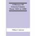 A History Of Coweta County From 1825 To 1880
