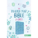 The Prayer Map Bible for Girls Nlv [Sky Blue Shimmer]