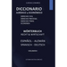 Diccionario jurídico y economía español - alemán