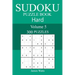 300 Hard Sudoku Puzzle Book
