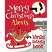 Merry Christmas Alexis - Xmas Activity Book: (Personalized Children's Activity Book)