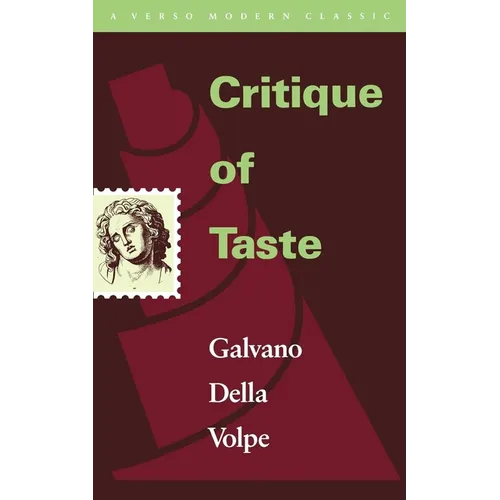 Critique of Taste