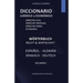 Diccionario jurídico y economía español - alemán