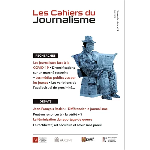 Les Cahiers Du Journalisme, V.2, No5