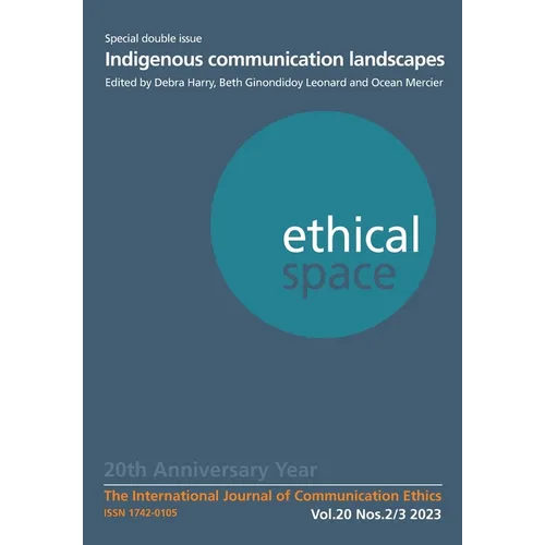 Ethical Space Vol. 20 Issue 2/3