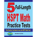 5 Full-Length HSPT Math Practice Tests: The Practice You Need to Ace the HSPT Math Test