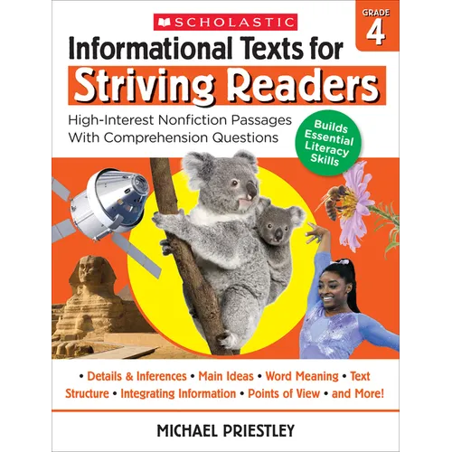 Informational Texts for Striving Readers: Grade 4