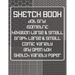 Sketch Book: Dot Grid, Isometric, Hexagon, Graph, Comic Book, and Open Box Sketch Variety Paper Notebook for Drawing Doodling and Sketching Gray