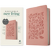 NLT Premium Value Thinline Bible, Filament Enabled (Leatherlike, Dusty Pink Vines)