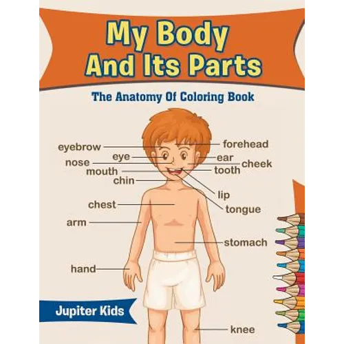 My Body And Its Parts: The Anatomy Of Coloring Book