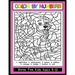 Color by Numbers: Large print, Coloring Book for Kids Ages 8-12