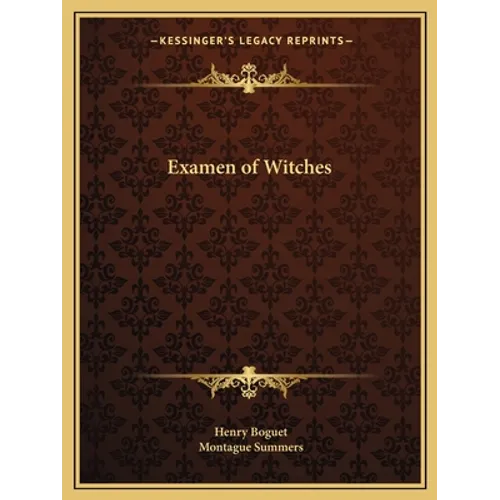 Examen of Witches