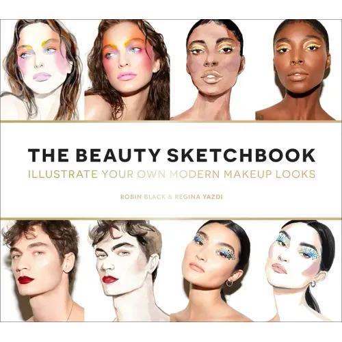 The Beauty Sketchbook (Guided Sketchbook): Illustrate Your Own Modern Makeup Looks