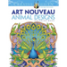 Creative Haven Art Nouveau Animal Designs Coloring Book