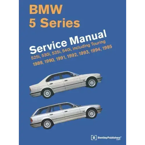 BMW 5 Series Service Manual: 1989-1995