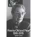 Poems Old & New 1918-1978