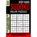 Very Hard Sudoku Killer Puzzles Book for Adults: 250 Very Hard Sudoku For Advanced Players