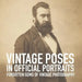 Vintage poses in official portraits
