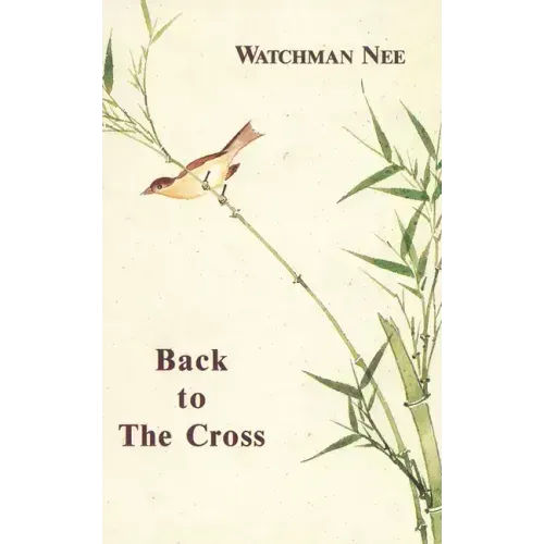 Back to the Cross