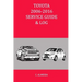 Toyota 2006-2016 Service Guide & Log