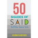 50 Shades of Said: And Other Common Verbs