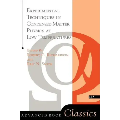 Experimental Techniques in Condensed Matter Physics at Low Temperatures