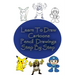 Learn to Draw Cartoons: Pencil Drawings Step By Step: Pencil Drawing Ideas for Absolute Beginners