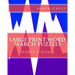 Large Print Word Search Puzzles Sports & Games