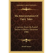 The Interpretation of Fairy Tales: A Lecture Given by Rudolf Steiner in Berlin, December 1908