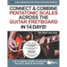 Connect & Combine Pentatonic Scales Across the Guitar Fretboard in 14 Days!: The Ultimate Guide to Mixing Major & Minor Patterns