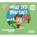 What Did Brin Say?: Book 63