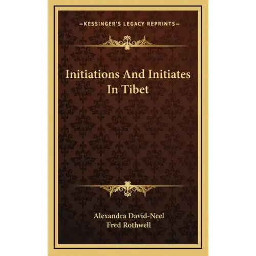 Initiations and Initiates in Tibet