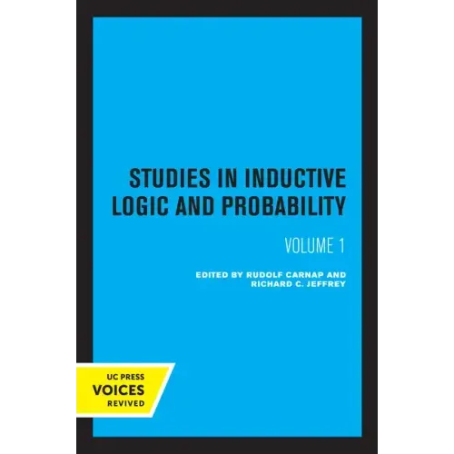 Studies in Inductive Logic and Probability, Volume I