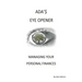 Ada's Eye Opener: Managing Your Personal Finances