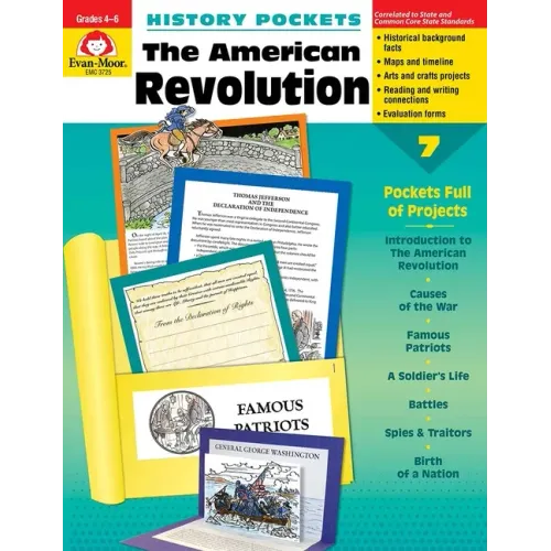 History Pockets: The American Revolution, Grade 4 - 6 Teacher Resource