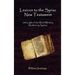Lexicon to the Syriac New Testament