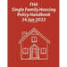 FHA Single Family Housing Policy Handbook 24 Jan 2022