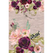 Notebook: Pretty Pink & Purple Roses 120 Page